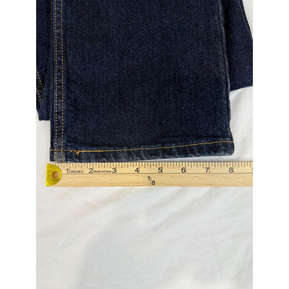 Levi's 514 Men's Jeans 36x32 Straight Fit Dark Wash Stretch Denim - Picture 10 of 11